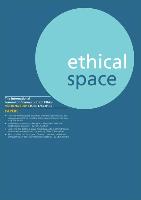 Ethical Space Vol.10 Issue 4