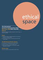 Ethical Space Vol.17 Issue 1