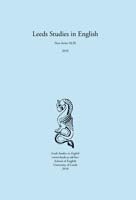 Leeds Studies in English 2018