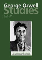 George Orwell Studies Vol.6 No.1