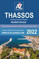 book: A to Z Guide to Thassos 2022, including Kavala and Philippi