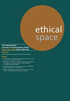 Ethical Space Vol. 19 Issue 1