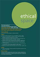 Ethical Space Vol. 19 Issue 3/4