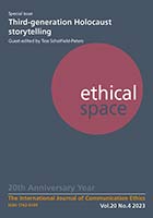 Ethical Space Vol. 20 Issue 4