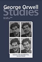 George Orwell Studies Vol.10 No.1