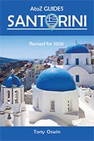 book: A to Z guide to Santorini 2026