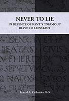 book: Never to Lie